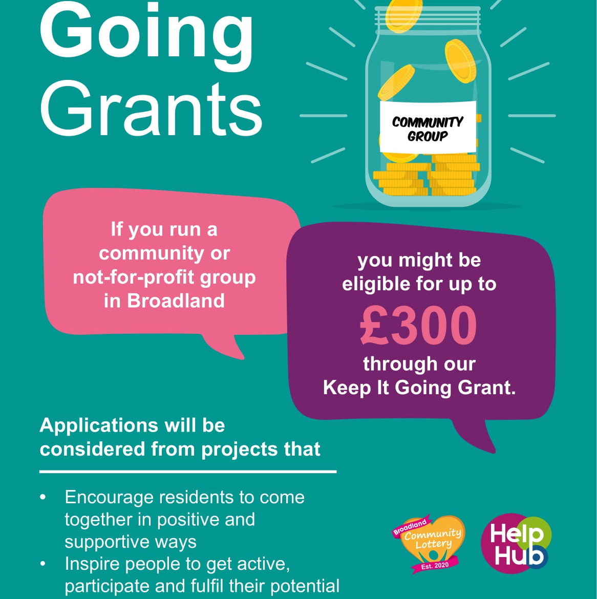 Apply for a Keep it Going Grant